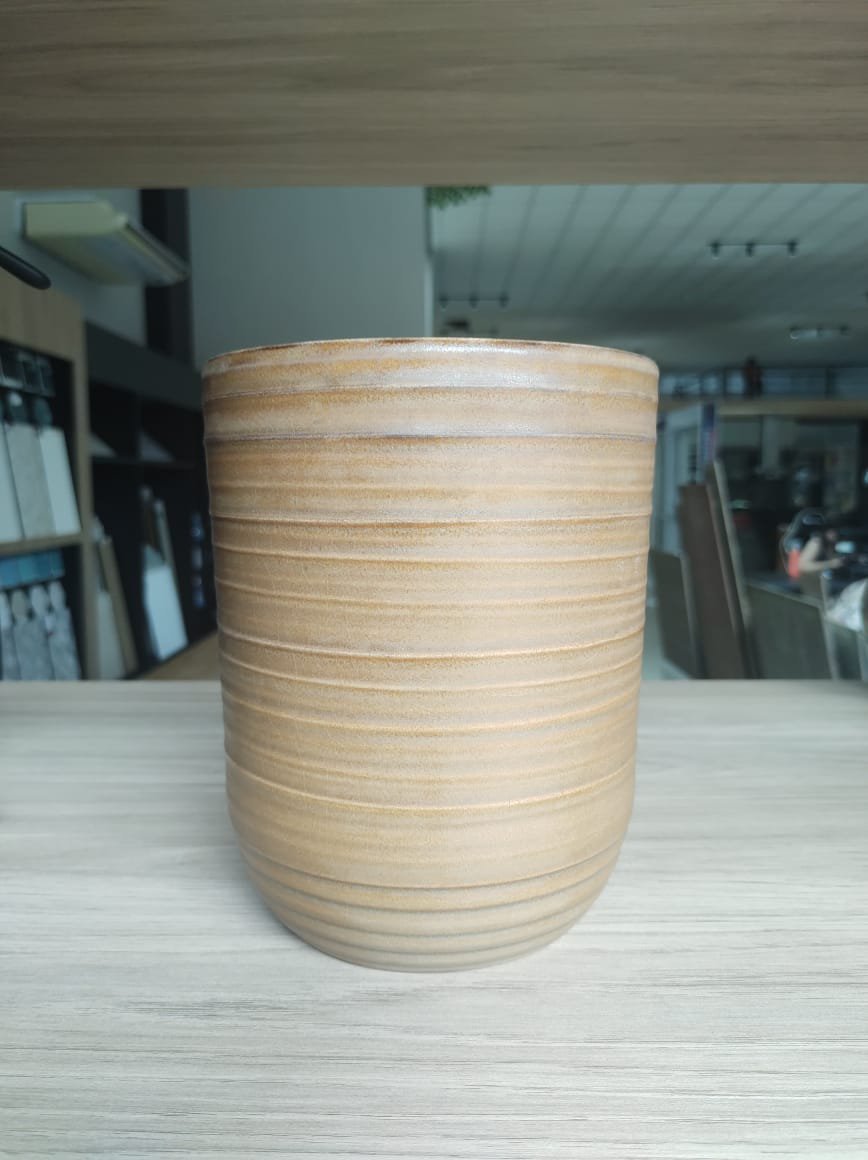 Imagem do produto CONJ 2PCS VASO CERAMICA COMPOSTO VERMELHO GRILLO