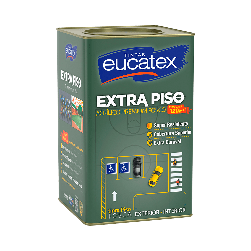 Imagem do produto PINTA PISO - 18L/VERMELHO EUCATEX