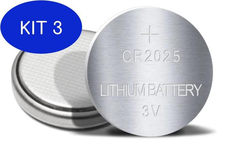 Imagem do produto BATERIA 3V 2032 2016 2025 LVCELL/DAVINCI