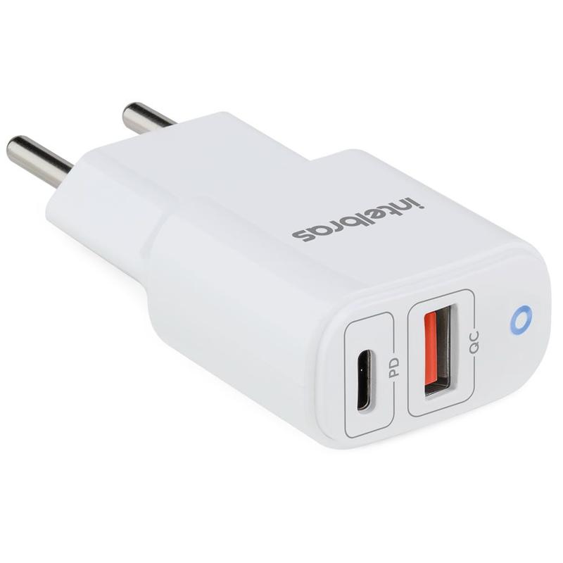 Imagem do produto CARREGADOR USB BR 3,0A 2 PORTAS EC11 20W INTELBRAS