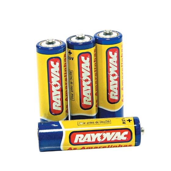 Imagem do produto PILHA COMUM C/ 4 AA RAYOVAC