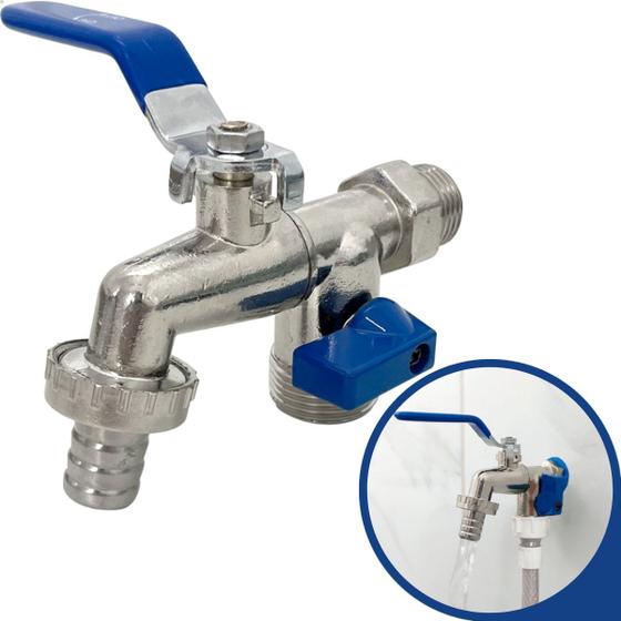 Imagem do produto TORNEIRA ESFERA ZAMAC 1/2X3/4 FLVX