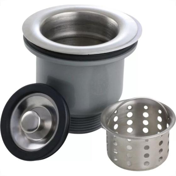 Imagem do produto VALVULA AMERICANA C/ CESTO REMOVIVEL 3 1/2 -FLVX