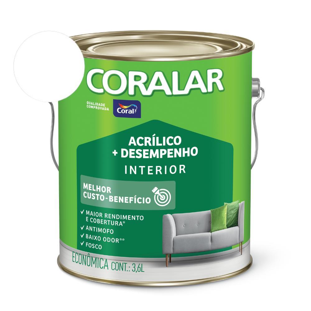 Imagem do produto DECORA BRANCO NEVE FOSCO 3,6 CORAL