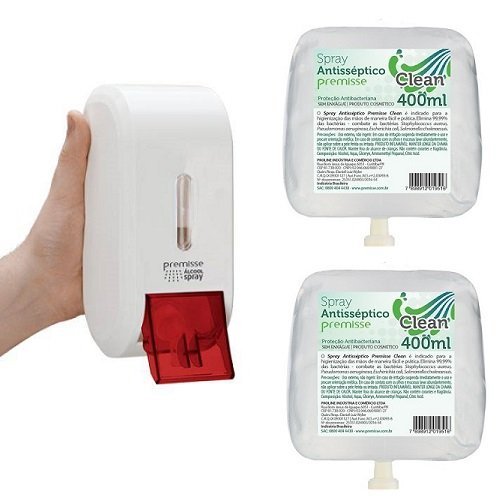 Imagem do produto SABONETEIRA ALCOOL COMPACTA SPRAY BC PREMISSE