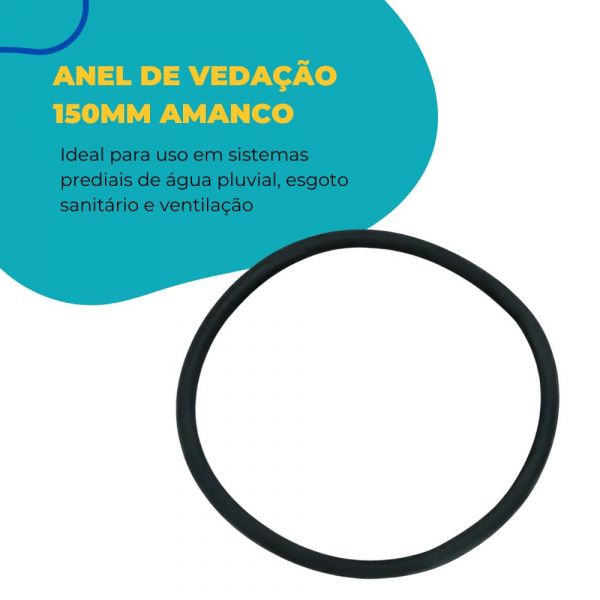 Imagem do produto ANEL DE VEDACAO VASO SANIT.LAVAN AMANCO