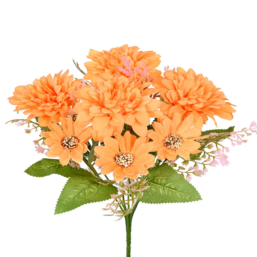 Imagem do produto SAMAMBAIA CETIM X7 C12 LARANJA 16345-015 GRILLO