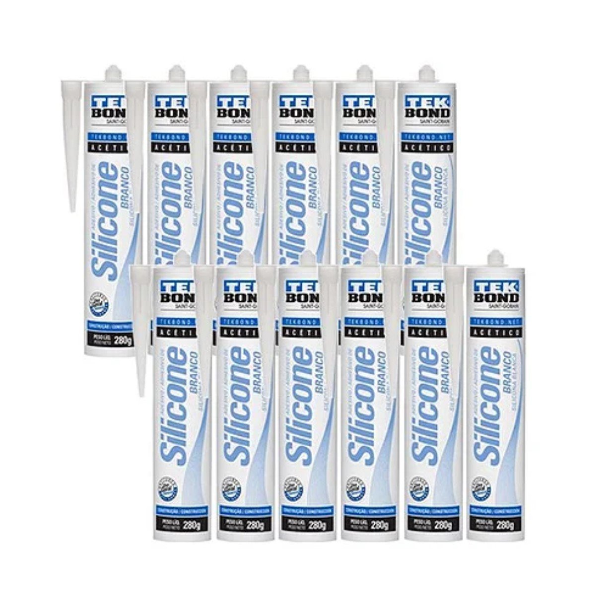 Imagem do produto ADESIVO SILICONE 280G BRANCO TYTAN