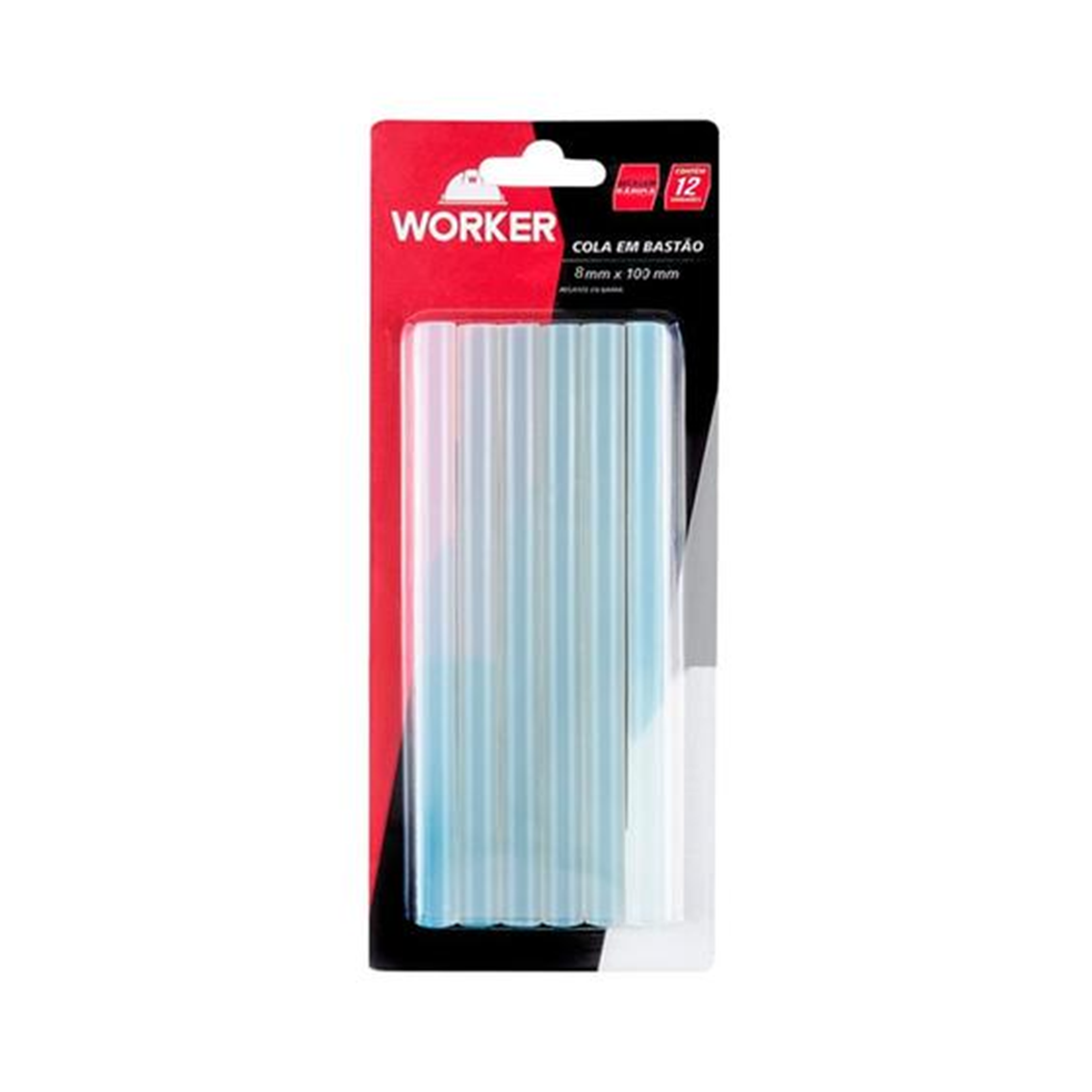 Imagem do produto COLA BASTAO 8X100MM 12UND WORKER