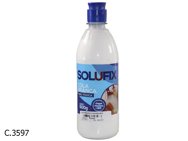 Imagem do produto COLA BRANCA 500G SOLUFIX SOLUT