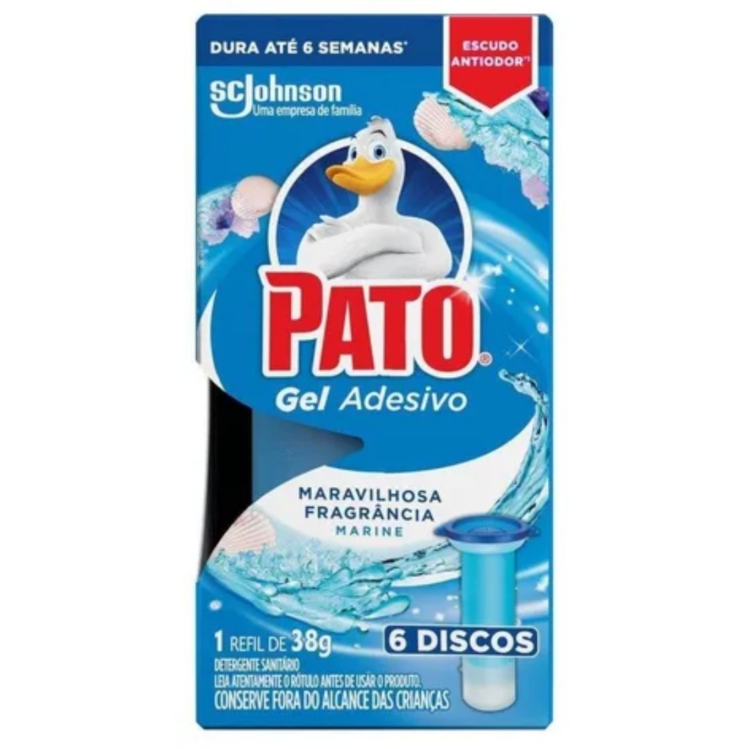 Imagem do produto PASTILHA GEL ADESIVO MARINE APLICADOR +REFIL 6UND PATO