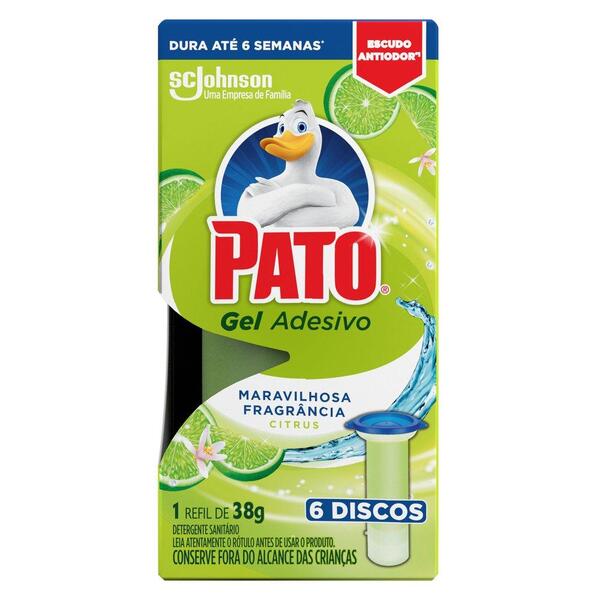 Imagem do produto PASTILHA GEL ADESIVO MARINE REFIL 6UND PATO