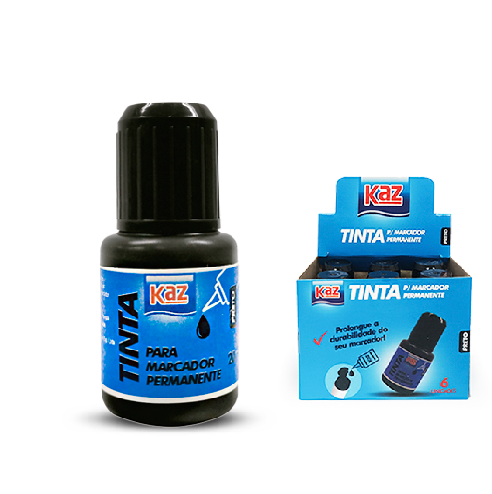 Imagem do produto REABASTECEDOR P/PINCEL 20ML PRETA