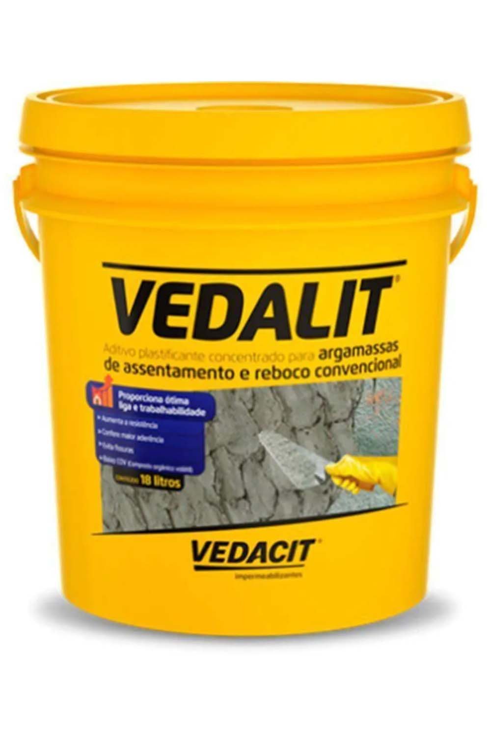 Imagem do produto ADITIVO PLASTIFICANTE(CEMIX)20KG VEDACIT