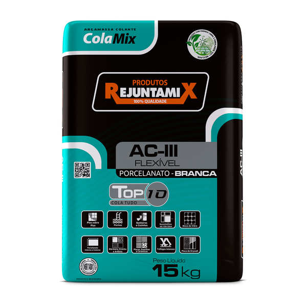 Imagem do produto ARGAMASSA AC-2 15KG REJUNTAMIX