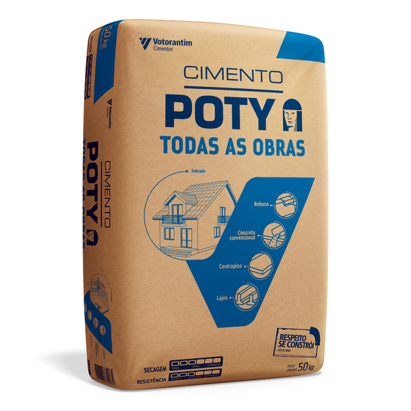 Imagem do produto CIMENTO SC 50KG OBRAS ESTRUTURAIS POTY