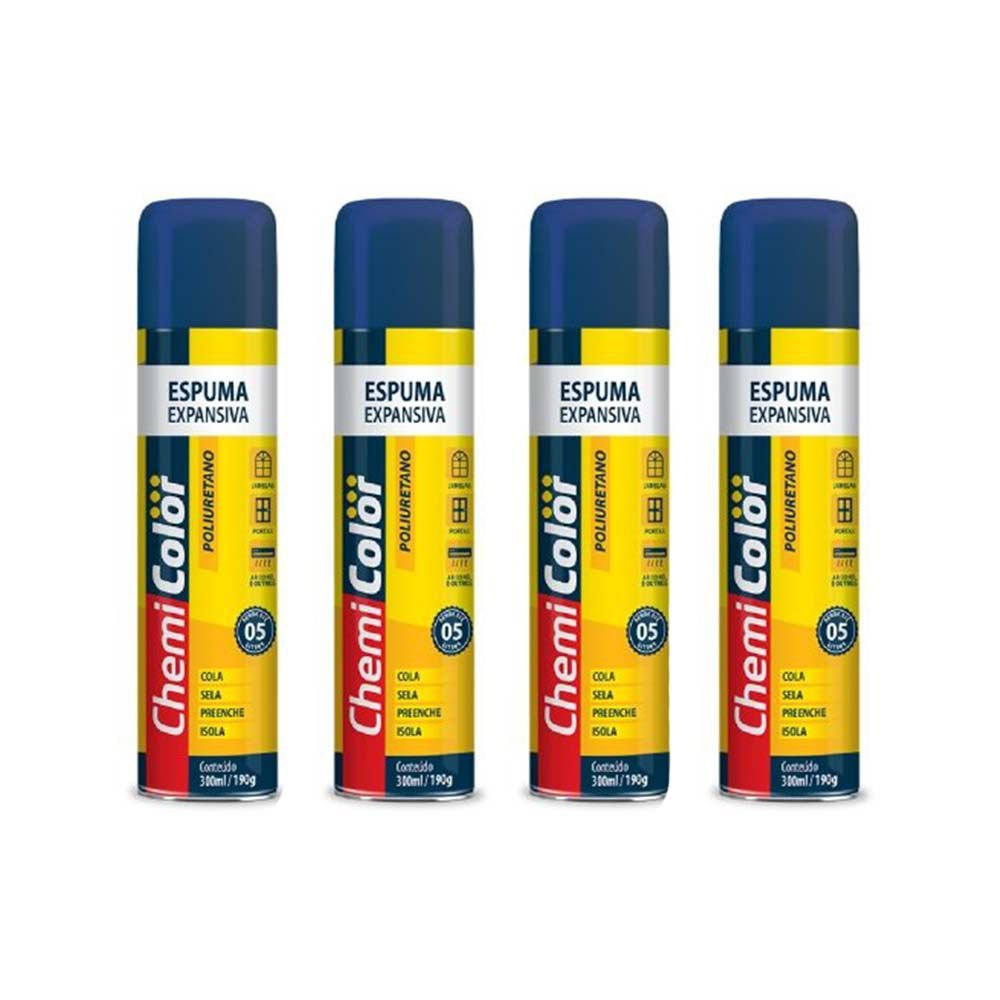 Imagem do produto ESPUMA EXPANSIVA 300ML CHERMICOLOR