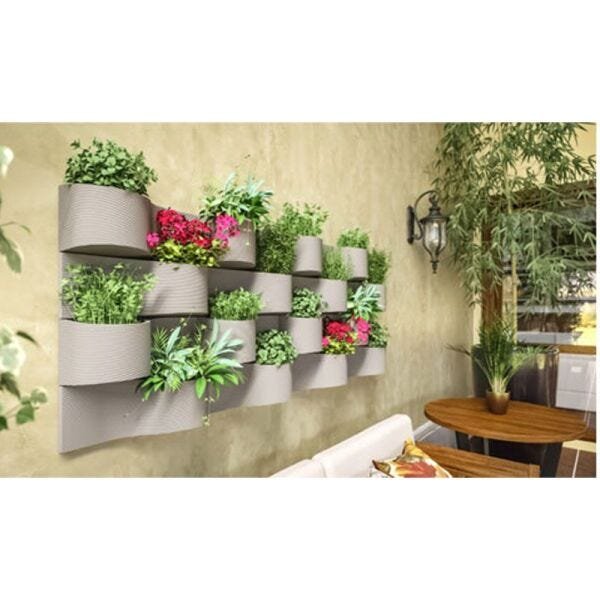 Imagem do produto VASO PAREDE MODER JVPMC25 CIMENTO JAPI