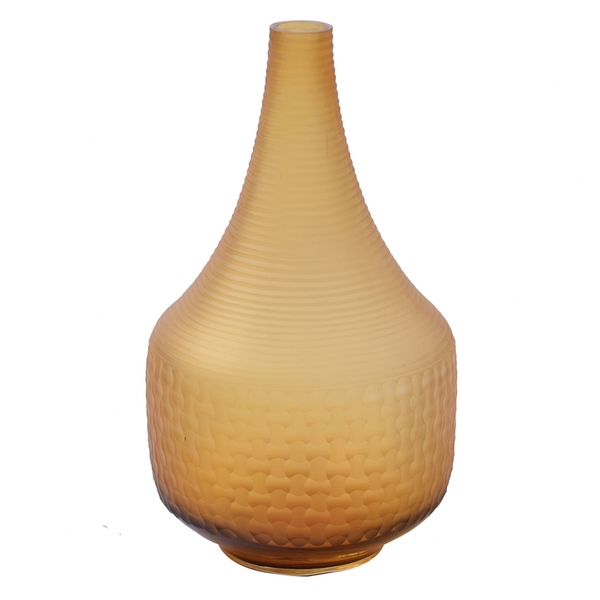 Imagem do produto VASO DE VIDRO DECOR AMARELO 41959-005 GRILLO