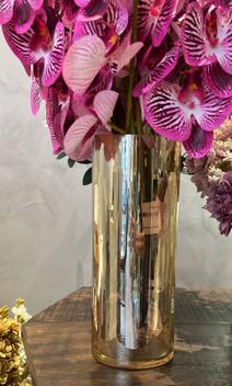 Imagem do produto VASO DE VIDRO DECOR BRONZE 41018-195 GRILLO