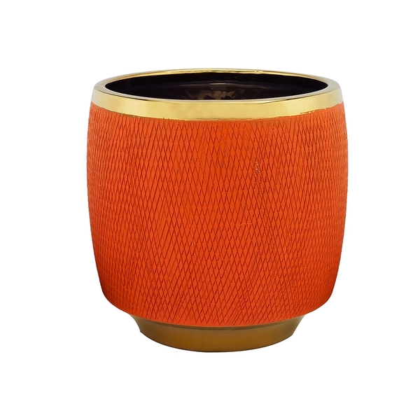 Imagem do produto VASO VIDRO DECOR LARANJA 41490-015 GRILLO