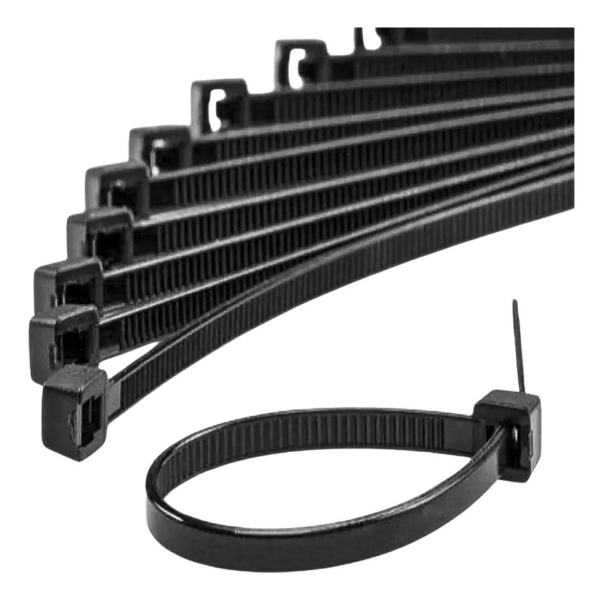 Imagem do produto ABRACADEIRA NYLON 4,8MMX400MM C/50 UND PT AJAX