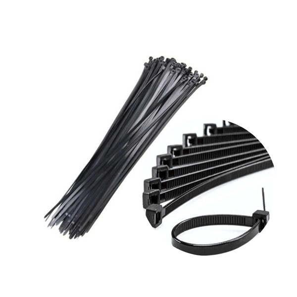 Imagem do produto ABRACADEIRA NYLON PRETA 100X2.5 MM UNID