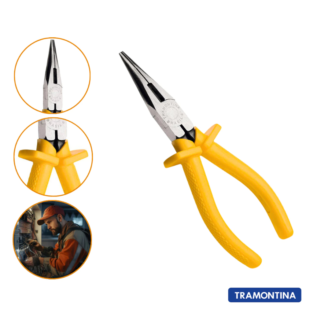 Imagem do produto ALICATE BICO MEIA CANA 6" 41008116 TRAMONTINA