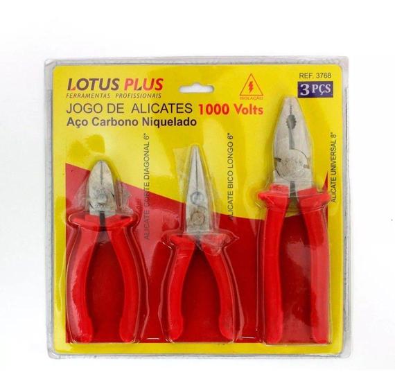 Imagem do produto ALICATE UNIVERSAL 1000V 8" REF 3765 LOTUS