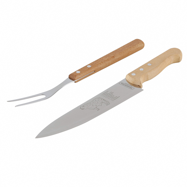 Imagem do produto CJ CHURRASCO INOX 2PCS TRAMONTINA