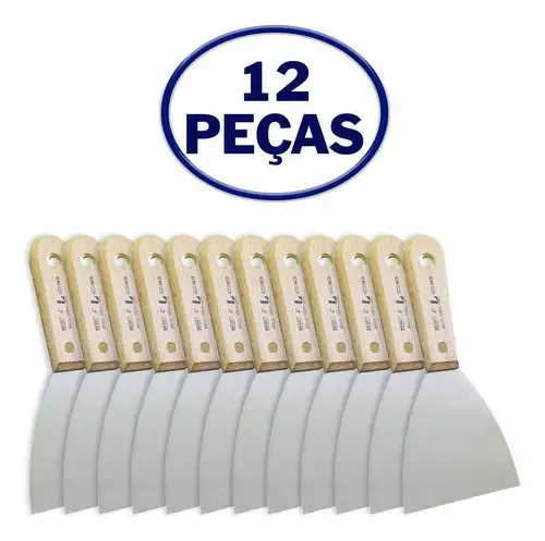 Imagem do produto ESPATULA ACO CROM CB MADEIRA 2,5 6865 LOTUS