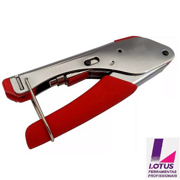 Imagem do produto ALICATE CRIMPADOR COAXIAL RG6/59 REF8605 LOTUS