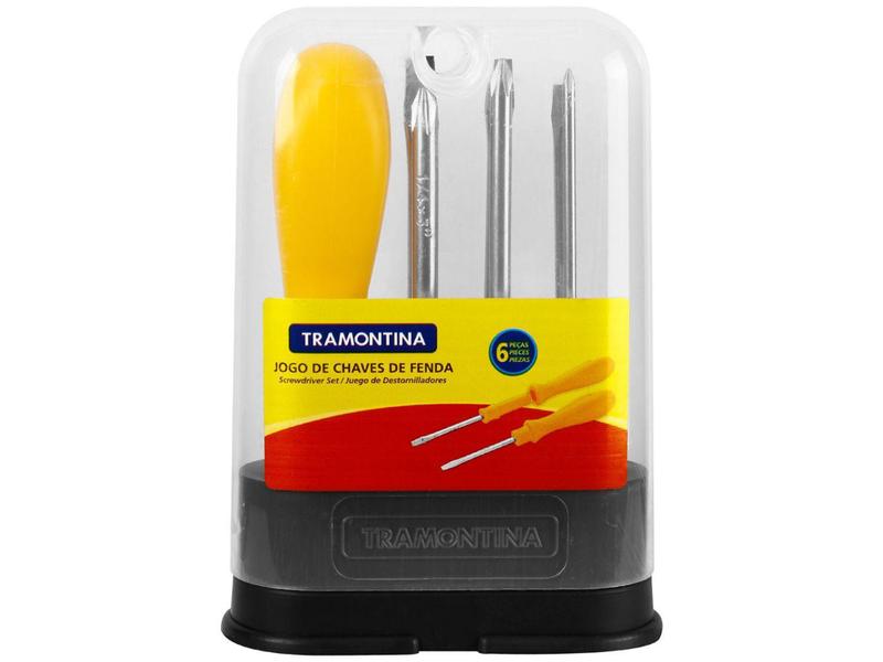 Imagem do produto JOGO CHAVE FENDA 6PCS 41110/506 TRAMONTINA