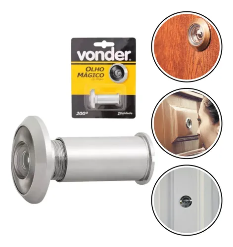 Imagem do produto OLHO MAGICO C/VISOR CROMADO VONDER