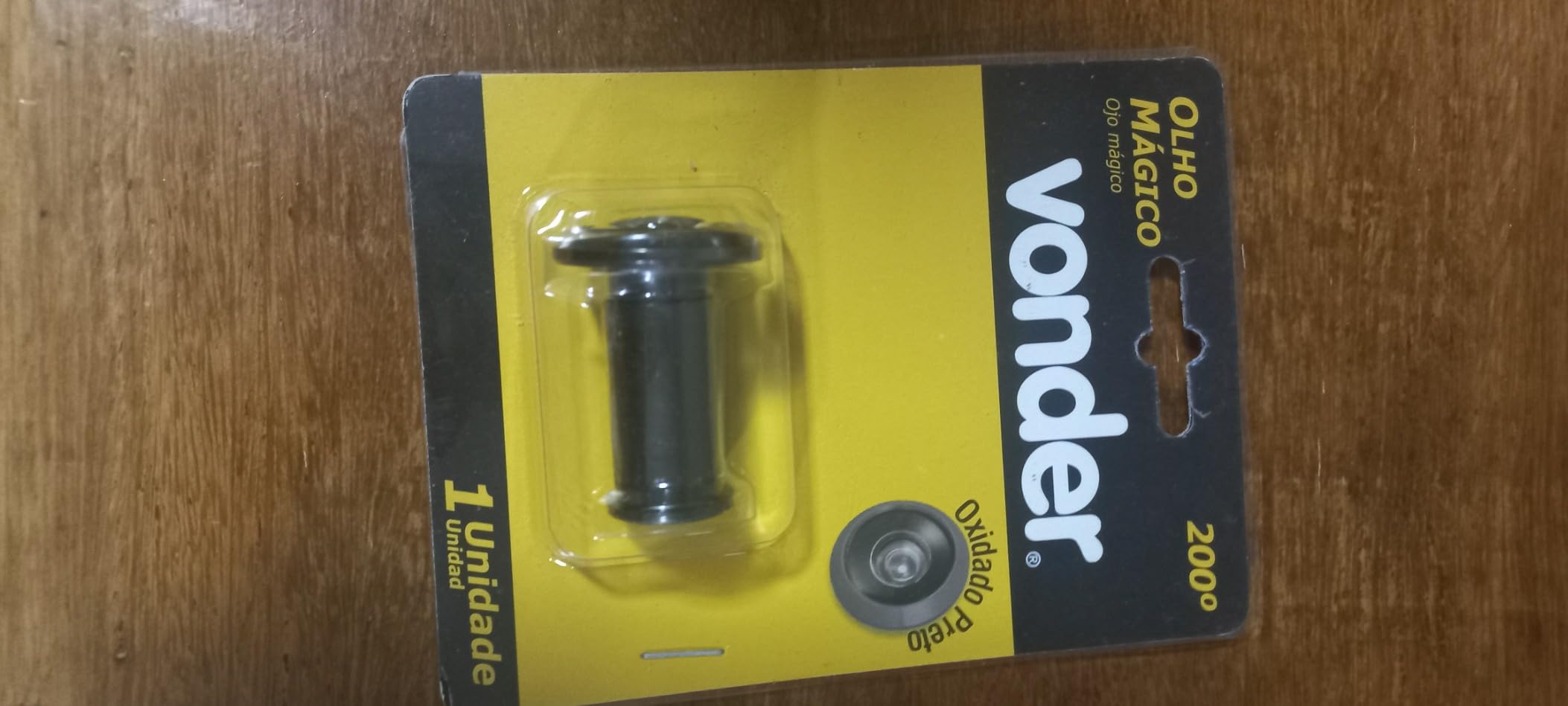 Imagem do produto OLHO MAGICO C/VISOR OXIDADO PRETO VONDER