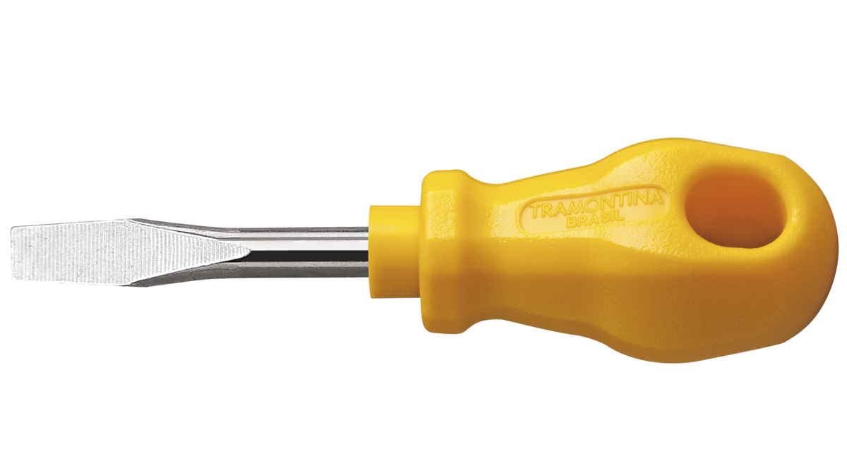 Imagem do produto CHAVE FENDA TOCO PONTA CHATA 3/16 X 1.1/2 41502001 TRAMONTIN