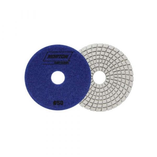 Imagem do produto DISCO POLIMENTO DIAMANTADO BRILHO D'AGUA 4P G50 CX C/10