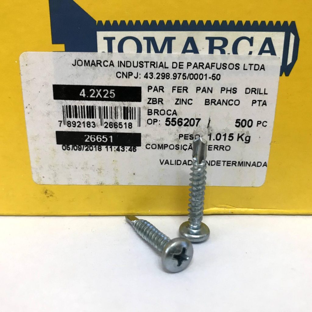 Imagem do produto PARAF JMC DRILL SX C/ARR+N PTA BROCA 14X1.1/2 ZI (ICX)