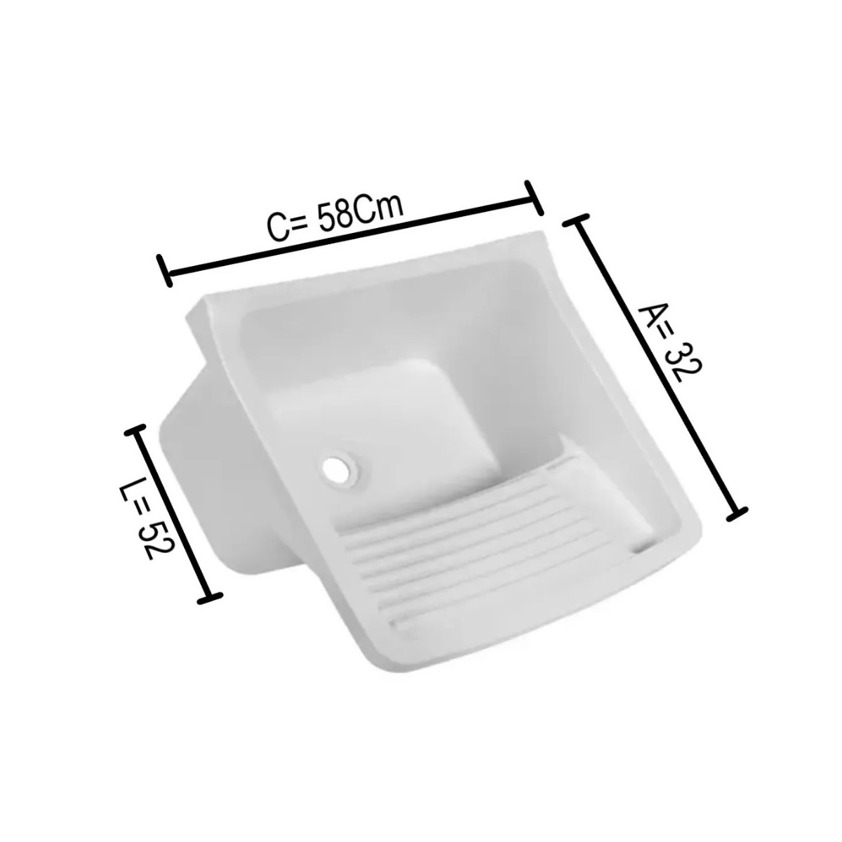 Imagem do produto TANQUE BRANCO ARTPLAS