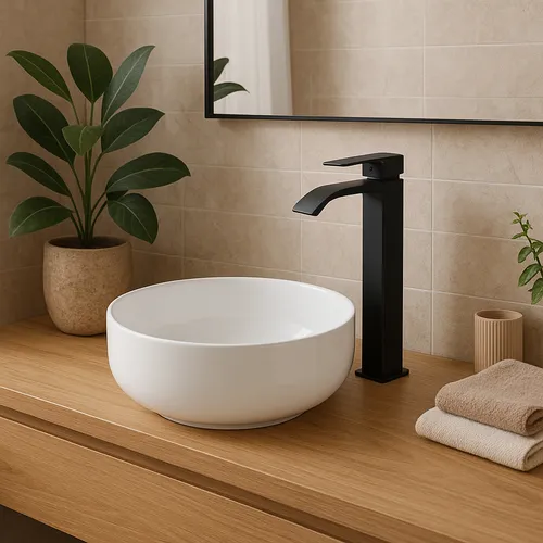 Imagem do produto CUBA DE APOIO BRANCA FLORA MARMOBELL