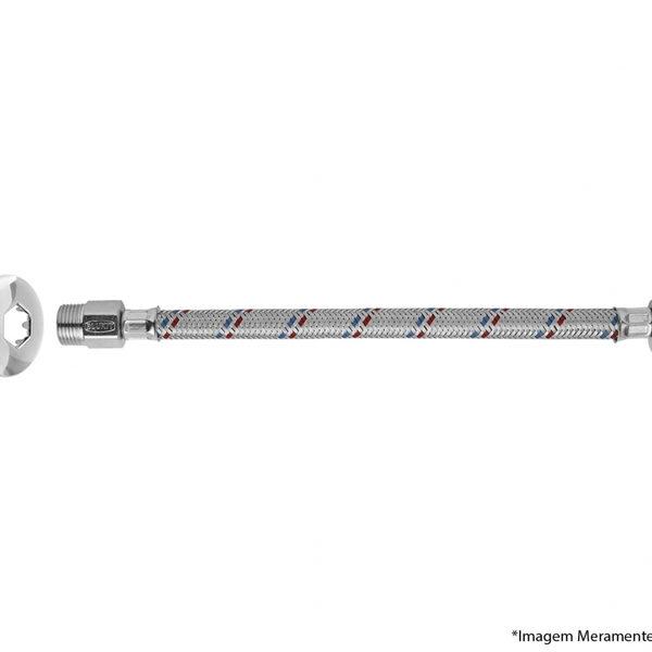 Imagem do produto ENGATE FLEX INOX 60CM 250108 BLUKIT