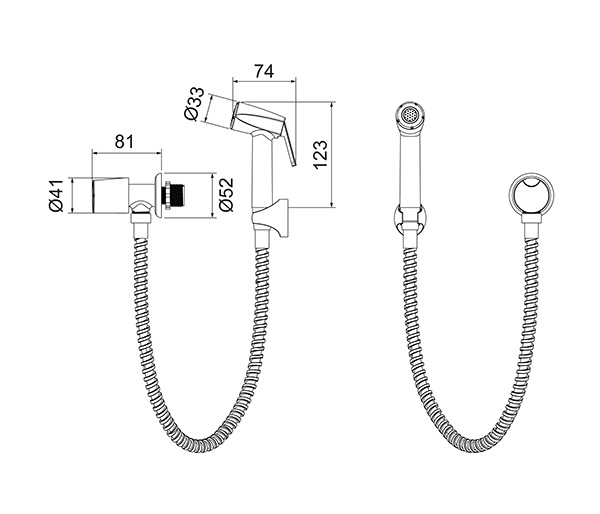 Imagem do produto FLEXIVEL DUCHA HIGIENICA ABS T142A LORENZETTI