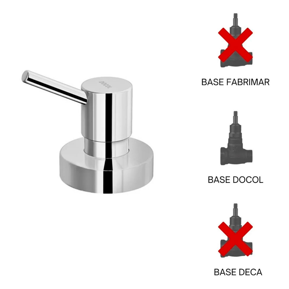 Imagem do produto ACABAMENTO DOCOL BASE 3/4 494106 LOGGICA DOCOL