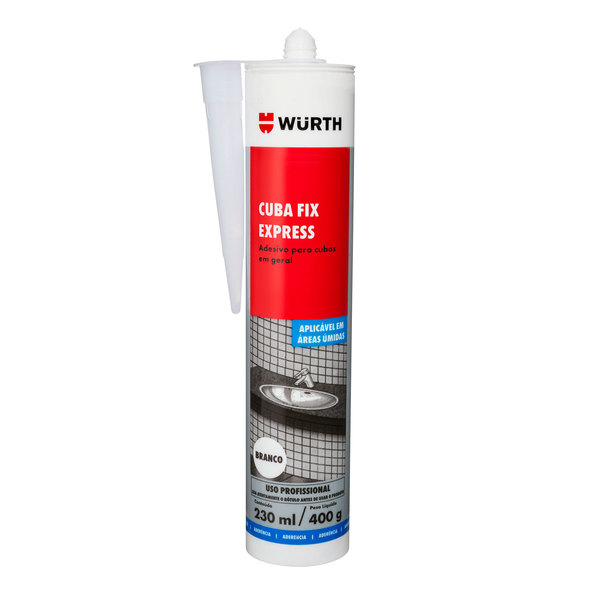 Imagem do produto CUBA FIX EXPRESS CINZA 230ML/400G WURTH