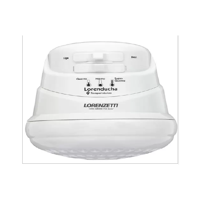 Imagem do produto LORENDUCHA 220V/ 6800W BRANCA LORENZETTI