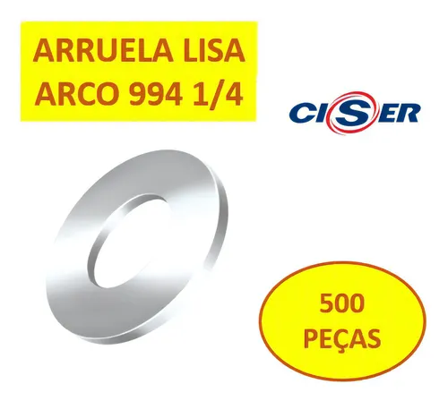 Imagem do produto ELETROCALHA ARRUELA LISA 1/4 MARCAS