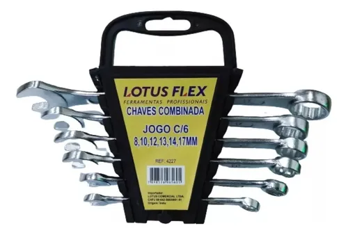 Imagem do produto JOGO CHAVES COMBINADAS 6PCS REF 4227 LOTUS