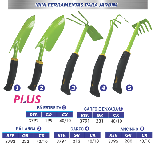 Imagem do produto MINI ANCINHO JARDIM REF3795 LOTUS