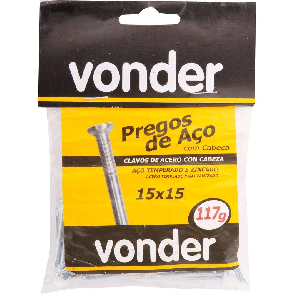 Imagem do produto PREGO 10X12 C/CAB SC 1KG VONDER