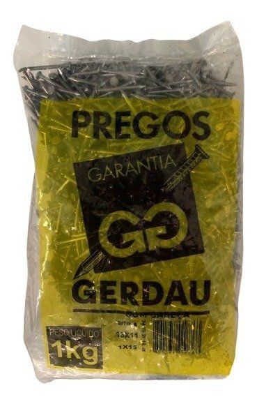 Imagem do produto PREGO 13X11 - 1X15 S/ CABECA 100G